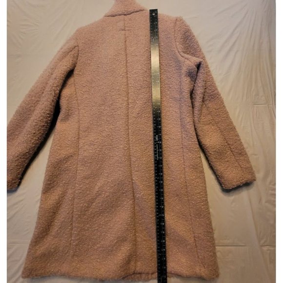 Old Navy Pink Rose Soft Brushed Over Pea Coat Size XS - Picture 7 of 11